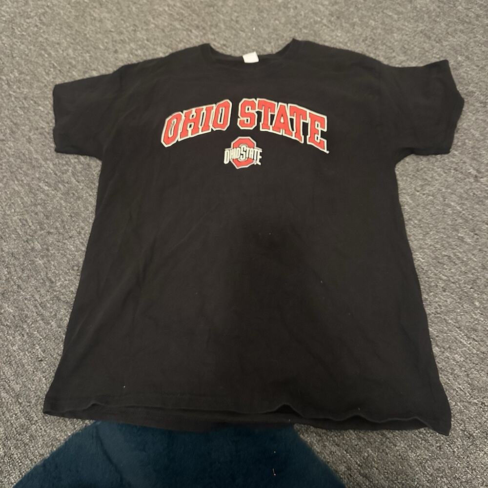 black Ohio State Buckeyes short-sleeve crewneck t-shirt Size Large